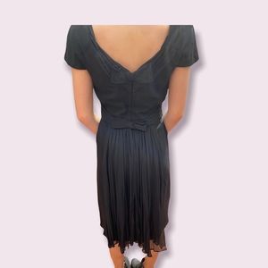 Beautiful Vintage 60’s Black Cocktail Dress size S